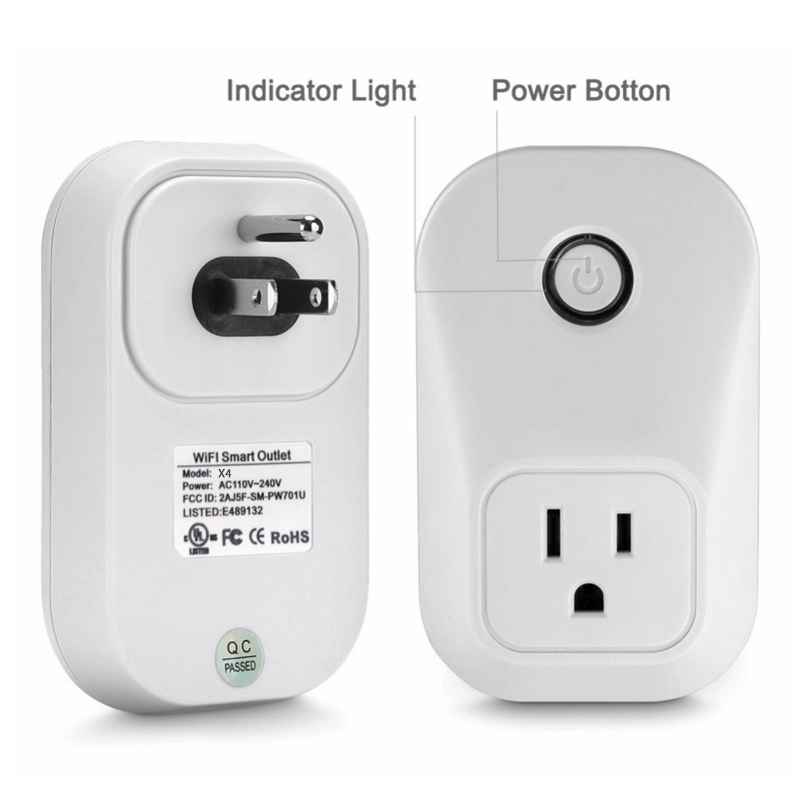 Smart Plug Wi-Fi Enabled Works with Amazon Alexa and Google