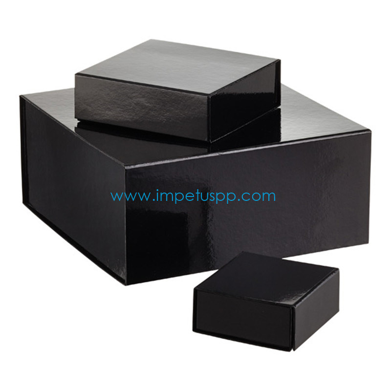 Flat Folding Magnetic Closure Gift Box, Folding Box for Garment and Cosmetic Box