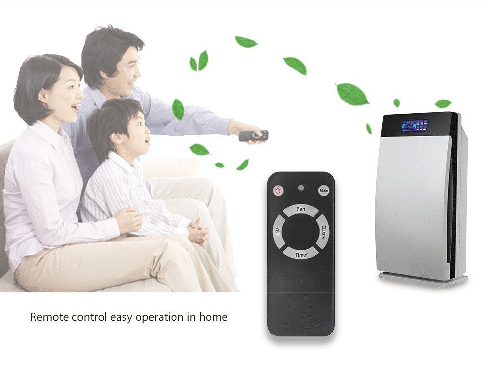 Home Carbon HEPA Air Purifier Cleaner with UV Lamp