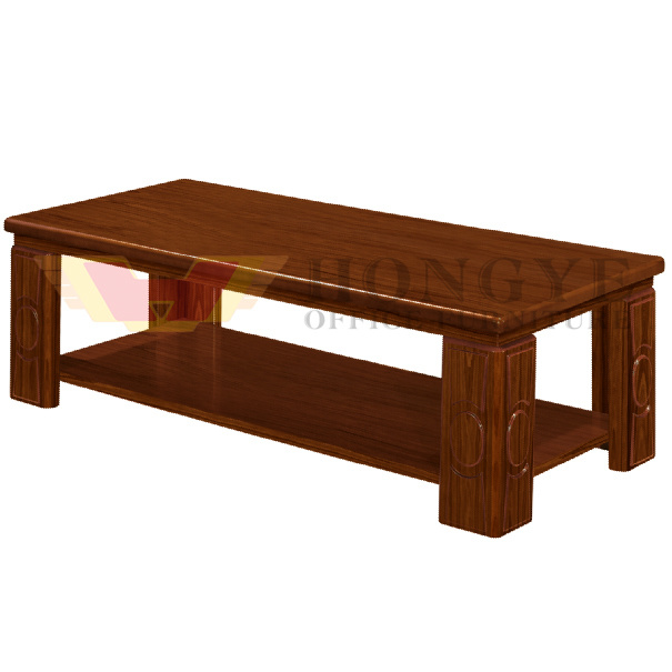 Popular Classic Modular Office Walnut Coffee Table Tea Table (HY-916-1)