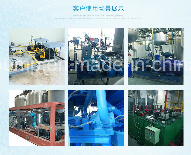 Positive Displacement Pump for Chemical/Bitumen/Oil, High Viscosity Rotary Screw Gear Pump