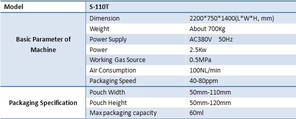 Multi-Function Automatic Powder/Liquid/Granule Sachet/Bag/Pouch Packing Machine