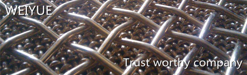 Heavy Duty Crimped Wire Mesh Carbon Steel Mine Sieving Mesh