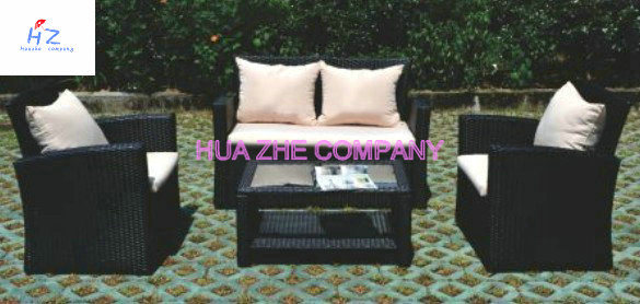 Outdoor Sectional Furniture PE Wicker Rattan Sofa Set Deck Couch