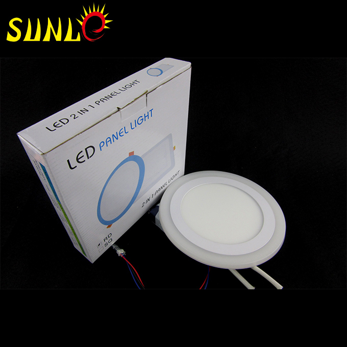 12 Watt RGB Round LED Surface Panel Light with Cheap Size