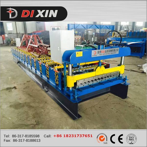 Dx Corrugated Sheet Metal Roof Making Machine