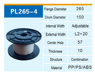 PP PS ABS Plastic Reel for Packing and Delivery