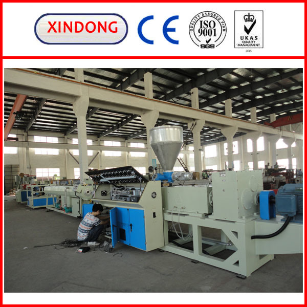 PVC Pipe Production Extrusion Line Machine Plastic Twin Screw Extruder