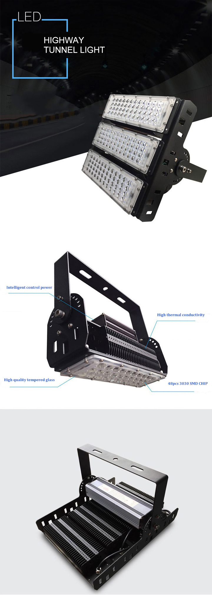 Waterproof IP65 Outdoor LED Tunnel Light Module LED Light