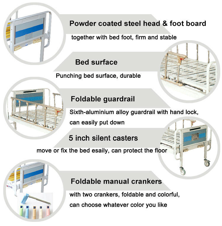 Sk055 Ce Certification Detachable Rehabilitation Treatment Hospital Bed