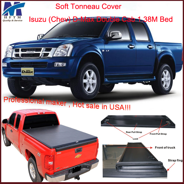 Hot Sale Custom Pick up Truck Back Cover for Isuzu (Chev) D-Max Double Cab 1.38m Bed 2003+