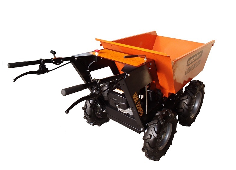 Muck Truck 4WD Concrete Power Wheelbarrow with Ce Certificate