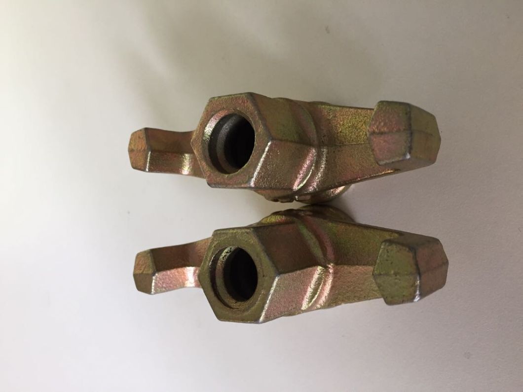 Ductile Iron Casting Wing Nut with Rebar for Building