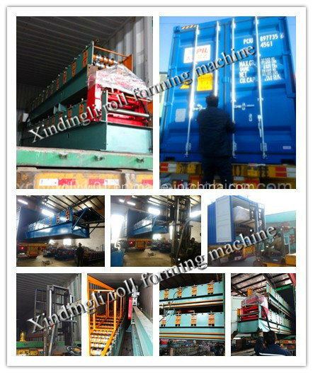 Automatic Glazed Tiles Roof Sheet Forming Machine for Nigeria