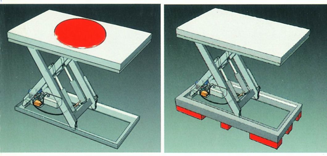 Heavy Duty Stationary Electric Hydraulic Scissor Lift Table