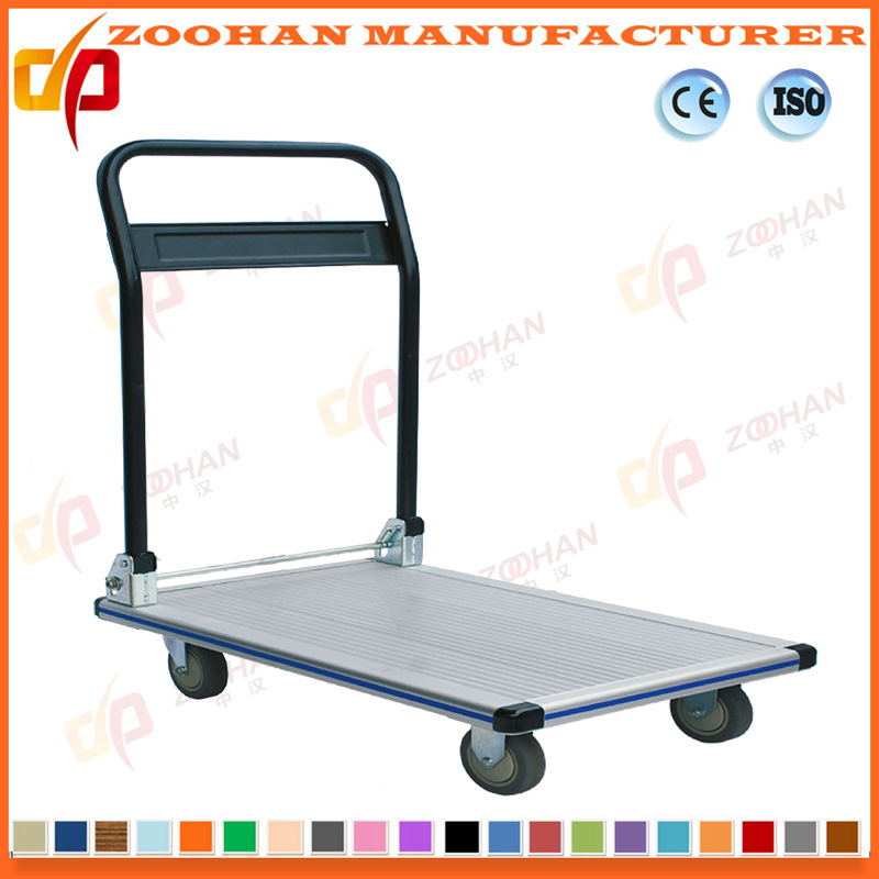 Warehouse Steel Folding Flat Cart Trolley (zhc1)