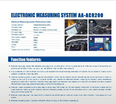 Auto Collision Repair System (AA-ACR200)