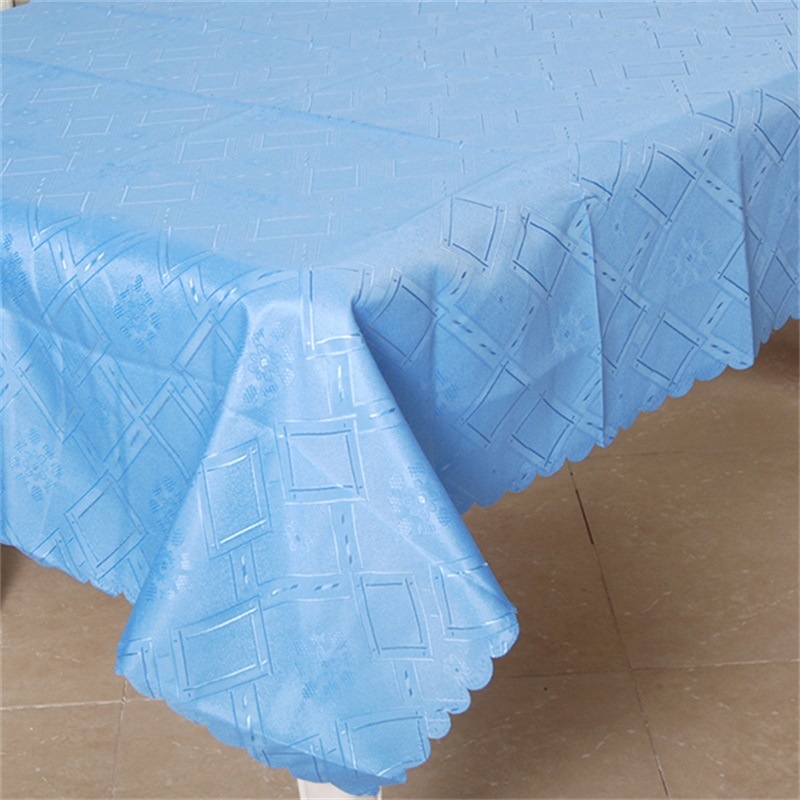 Jacquard Dining Kitchen Tablecloth Placemat with Napkin for Wedding/Meeting
