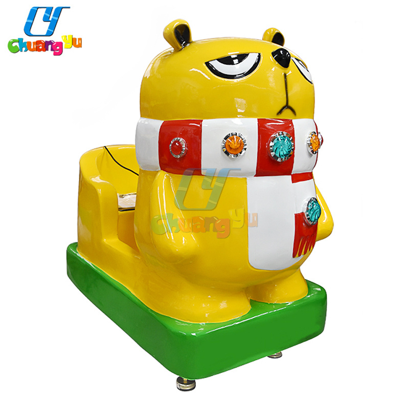 Amusement Park Coin Operated Game Machines Electric Animal Kiddie Ride