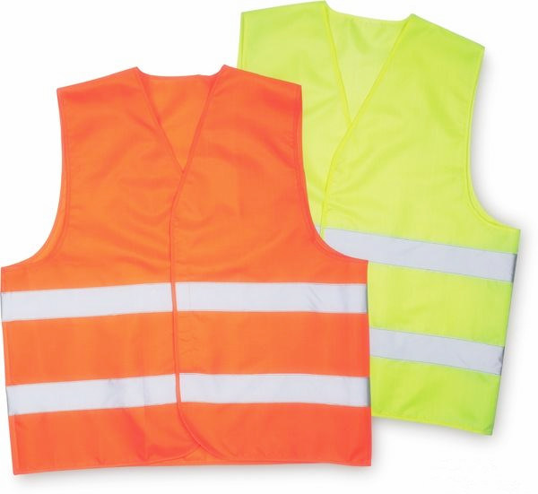 Security Protection High Visibility Yellow Reflective Safety Vest