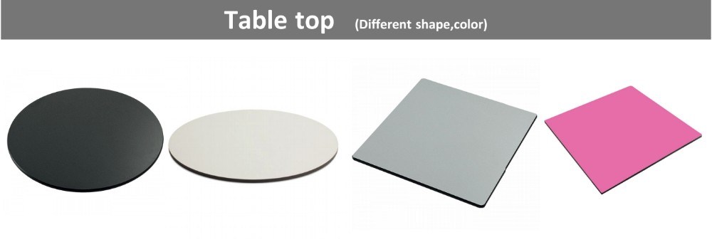 Amywell Ce Certificate Good Price Waterproof Solid Wooden Color Formica Table Top