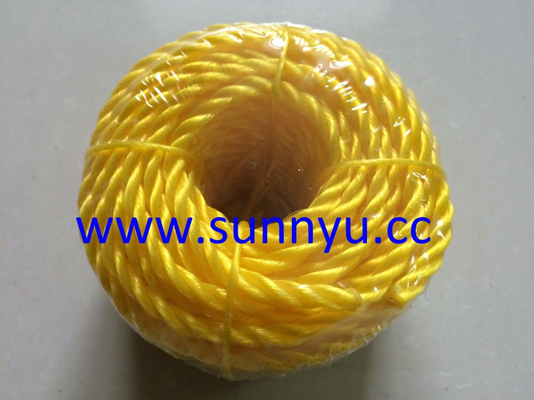 3 Strand Strong Polypropylene Twisted Rope