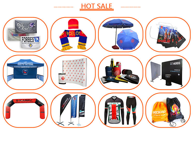 Manufacturer Portable Wall Tension Fabric Trade Show Pop up Display