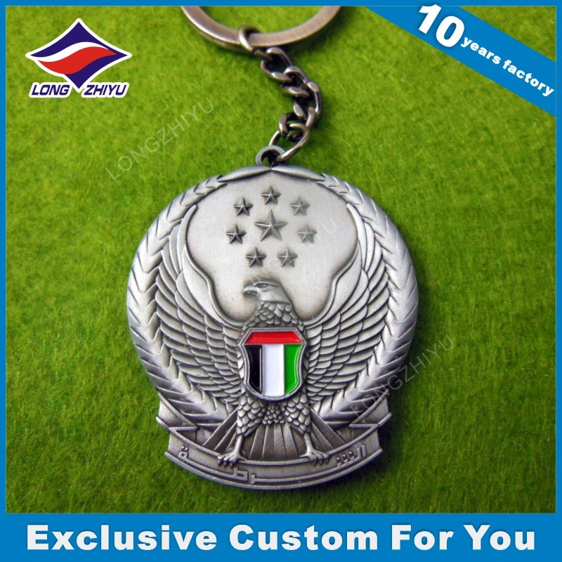 3D Souvenir Alloy Keychain Business Gift Quality Keychain