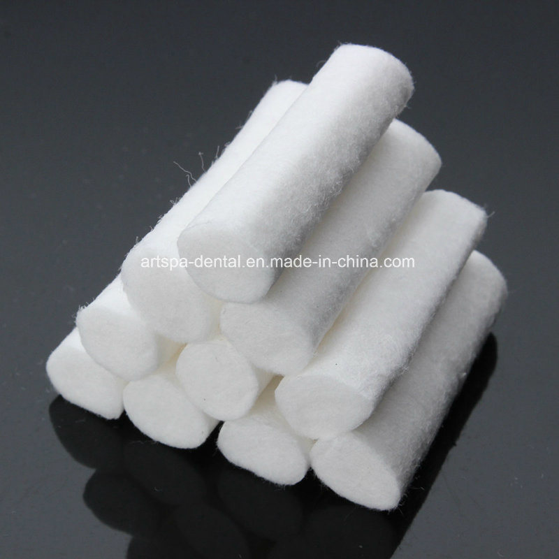 Disposable Dental Cotton Rolls Absorbent Medical Surgical Haemostasis Absorb Slobber 10*38mm Dentist Supplies