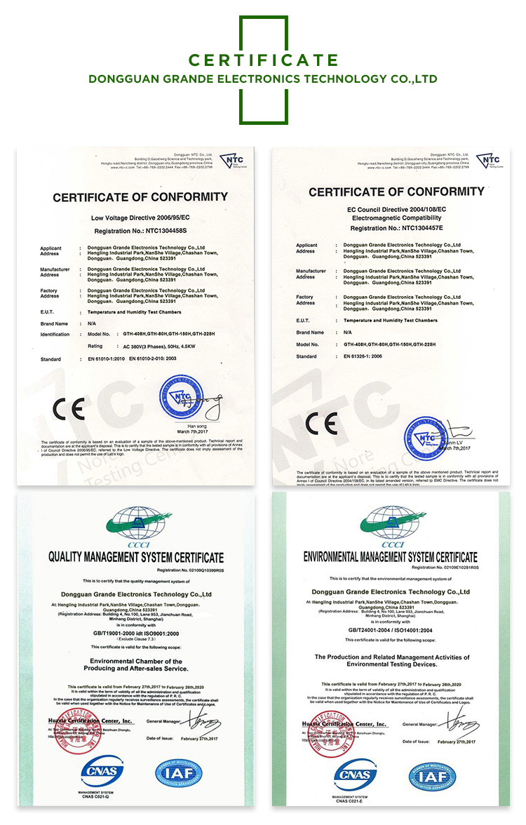 Environmental Low Air Pressure Altitude and Temperature Test Lab Equipment