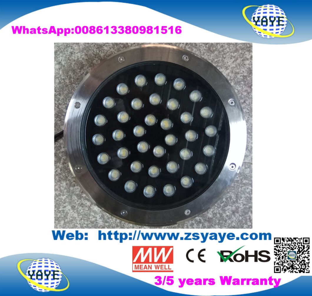 Yaye 18 Hot Sell IP67 COB 10W/20W/30W/40W/50W Square 12W/24W/36W/48W RGB LED Underground Light/LED Buried Light/LED Inground Lights with 2/3 Years Warranty