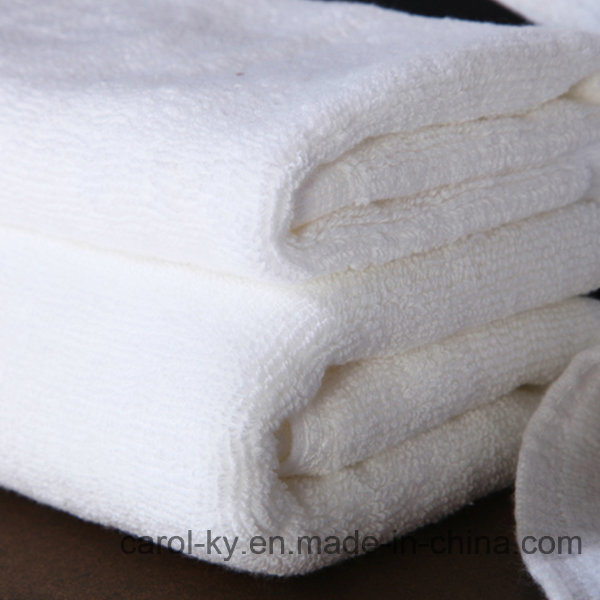 100% Cotton White Hotel Textile Bath Towel Hotel Towel