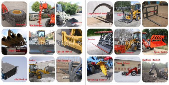 Mini Contruction Machinery Zl16 Compact China Wheel Laoder with Ce