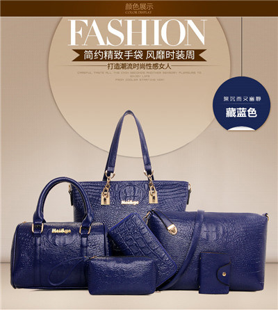 Bw-2024 Wholesale Fashion Crocodile Women Tote Bag Fashion Handbag