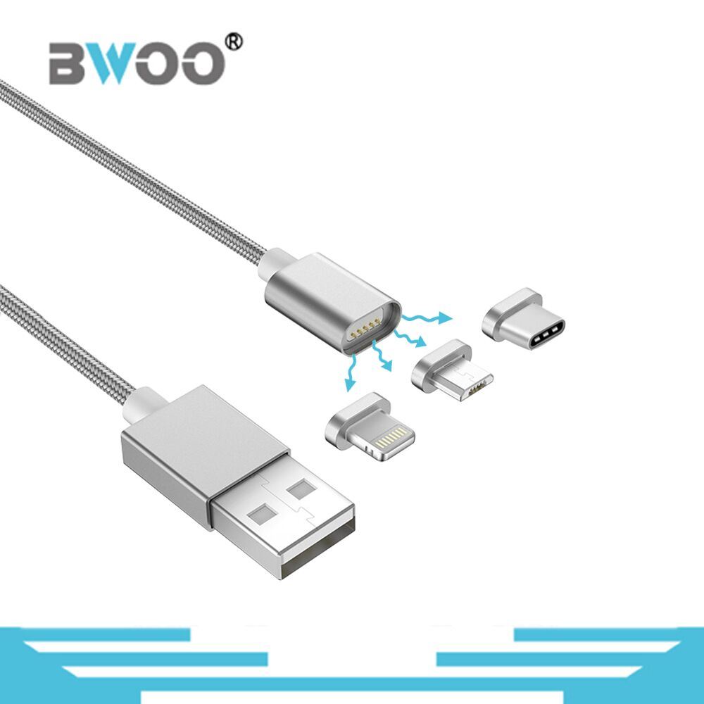 Magnetic Phone USB Charging Data Cable Cord Leads Wire