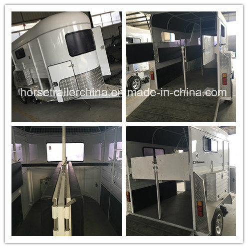 2 Horse Trailer Straight Load Hot Sale in Newzealand