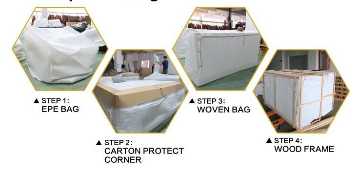 Modern Office Furniture Sectional Leather Sofa