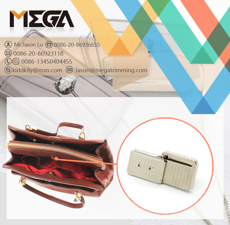 Rectangle Metal Magnetic Button for Clothes