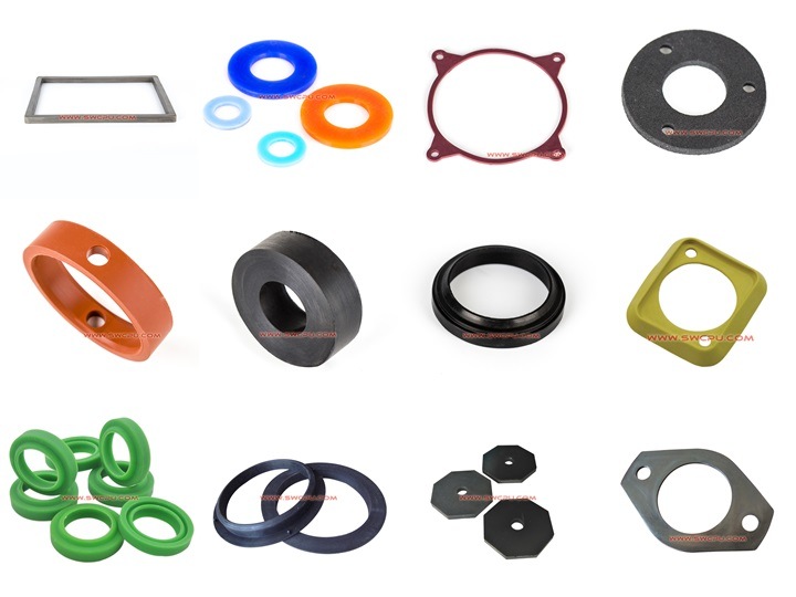 Die Rubber Spacer / EPDM Rubber Support Ring / Neoprene Bearing Spacer