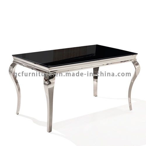 Hot Selling Stainless Steel Marble Dining Table for Living Room Furniture