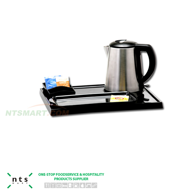 Hotel Guestroom Electric Kettle Set with Trays