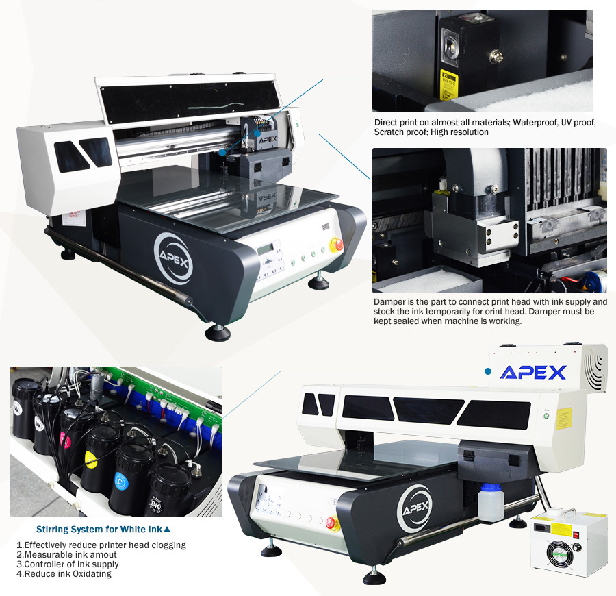 Digital UV Printer Professional LED Printer Wholesale From Manufacturers