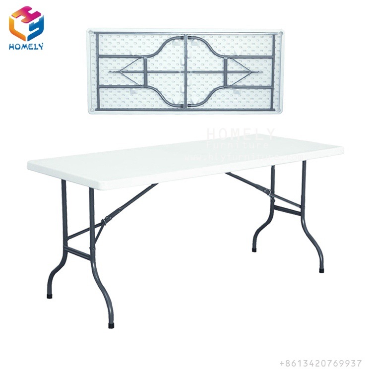 Folding Plastic Table for Banquet/Hotel/Restaurant/Wedding/Beach/Outdoor/Beach