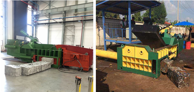 Waste Metal Hydraulic Aluminum Can Baler