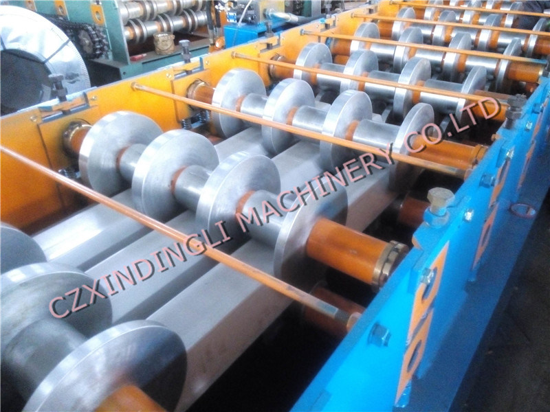 Metal Roofing Sheet Single Layer Floor Deck Roll Forming Machine