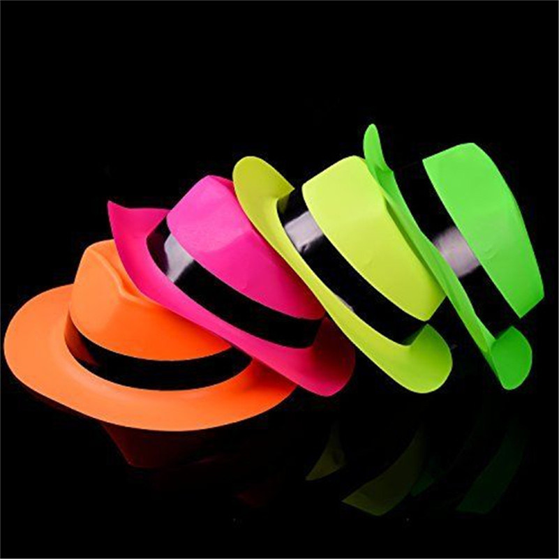 Mix 24 PCS Party Hats Costume Summer Beach Vacation Birthday Party Colorful Set