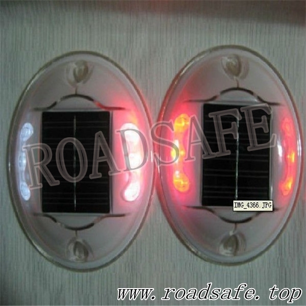 Waterproof Cat Eyes Round Plastic Road Stud LED Driveway Markers