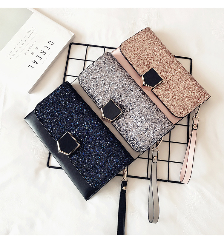 2018 Newest Fashion Shinning Cross Body Ladies Evening Bag