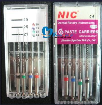 Stainless Steel Endo Files Paste Carriers