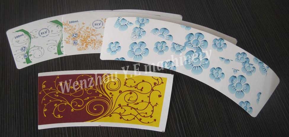 China 4colors Paper Cup Flexo Printing Machine